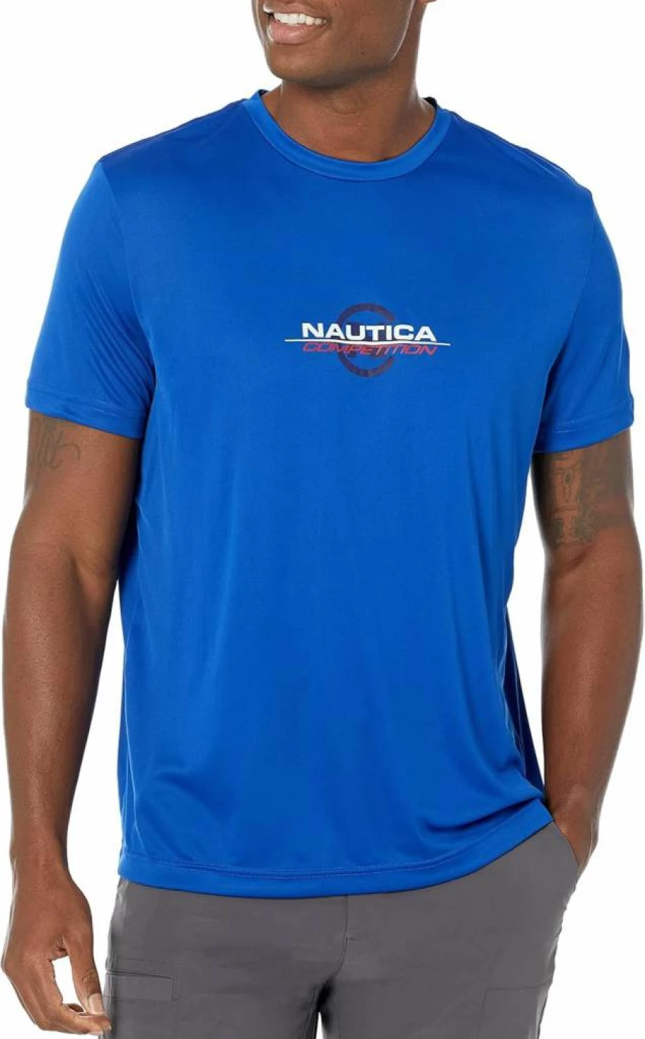 Nautica Men's Sustainable Cotton Crewneck T-Shirt – Eco-Friendly Casual Tee