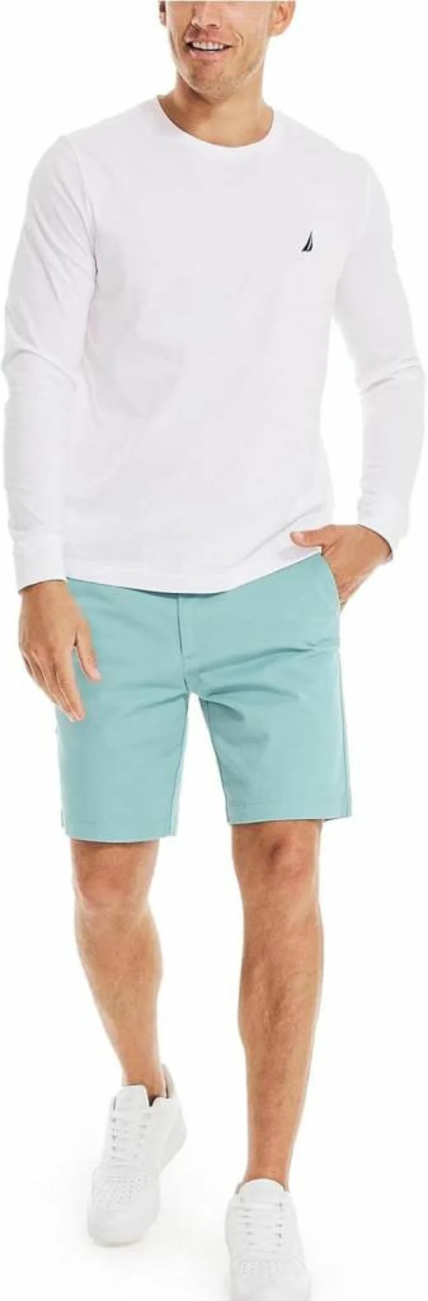Nautica Men's 8.5 Inch Deck Shorts Casual Swim Beach Shorts Quick Dry Comfortable
