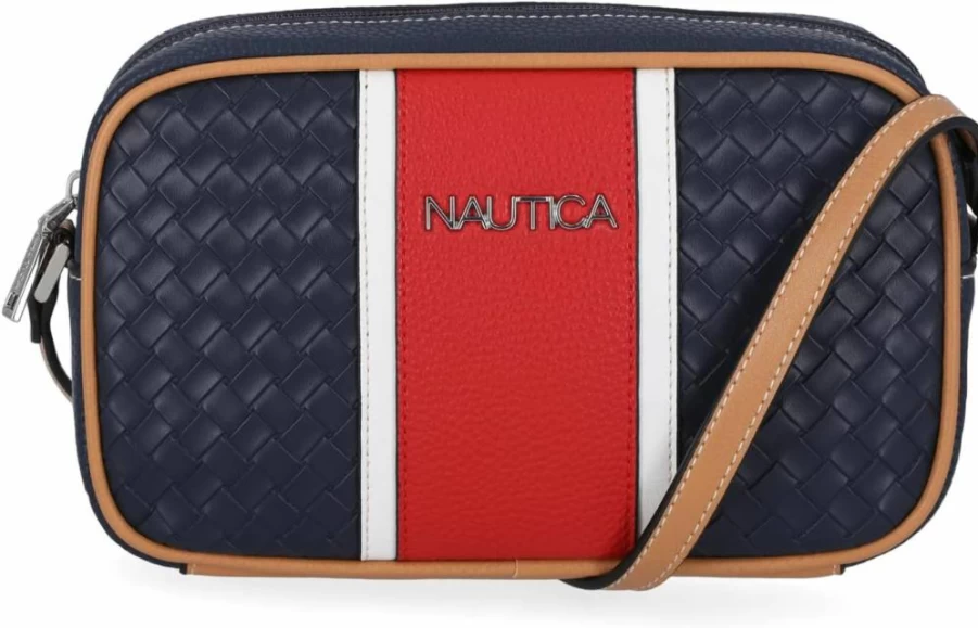 Nautica Candid Camera Bag Adjustable Crossbody Strap for Men and Women
