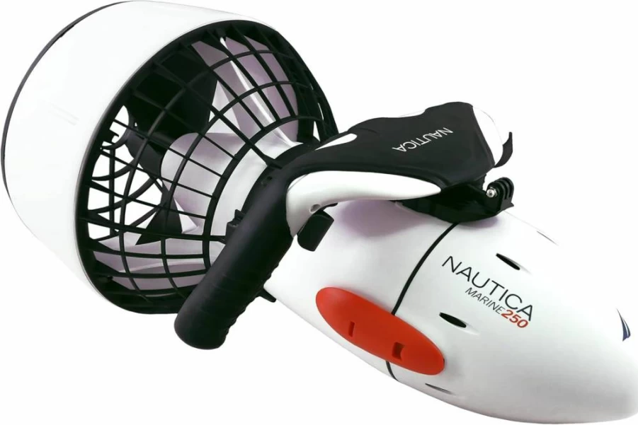 Nautica Marine 250 Underwater Seascooter for Scuba Diving & Snorkeling, Pool & Ocean Use, Compatible with Action Cameras, Portable Diving Scooter