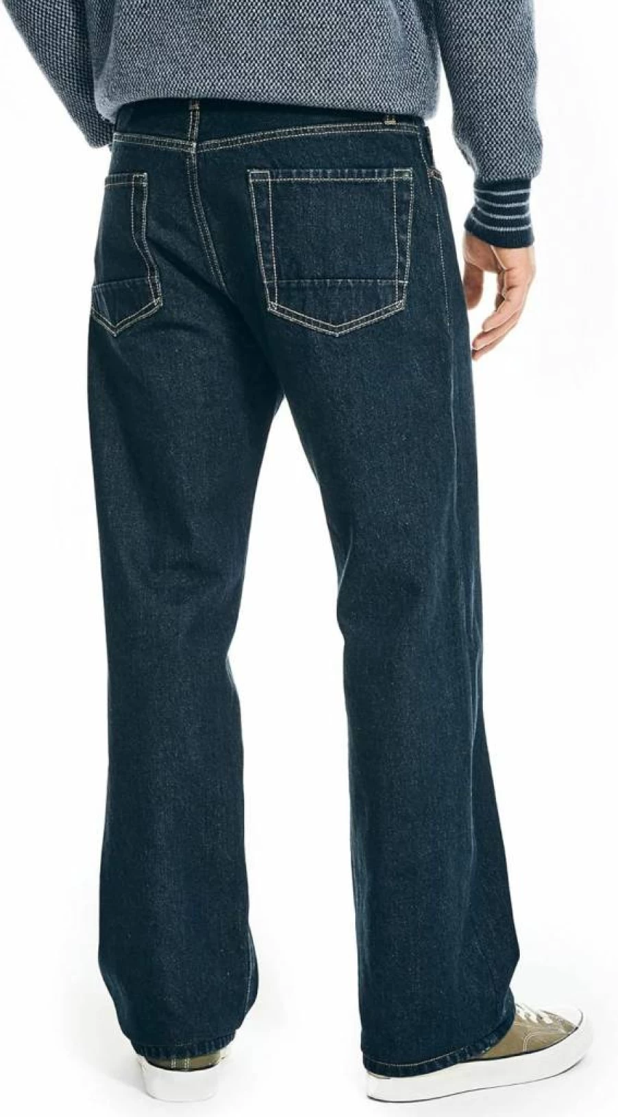 Nautica Men's Relaxed Fit Classic Denim Jeans for Comfort and Style
