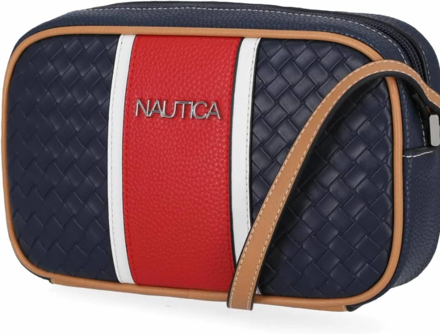 Nautica Candid Camera Bag Adjustable Crossbody Strap for Men and Women