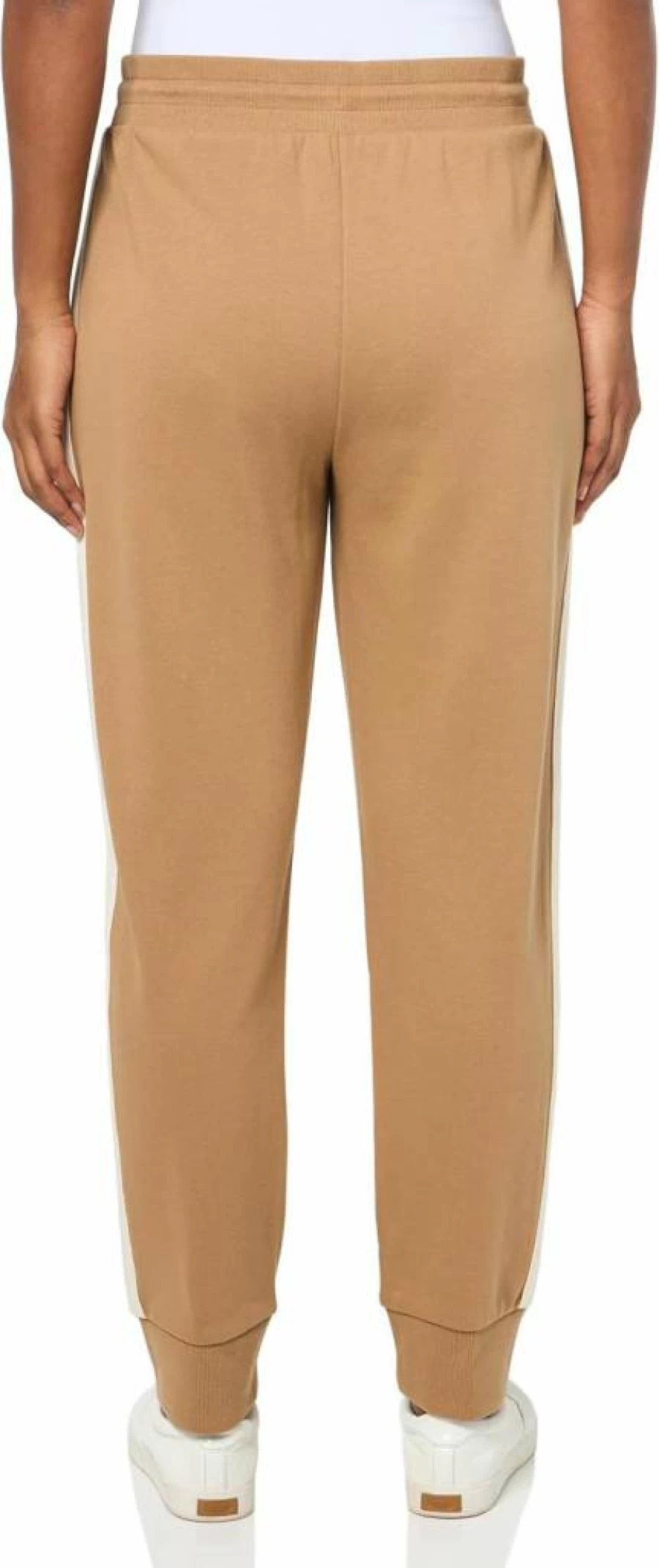 Nautica Women's Solid Color Sailor-Inspired Jogger Pants Comfortable Casual Lounge Wear