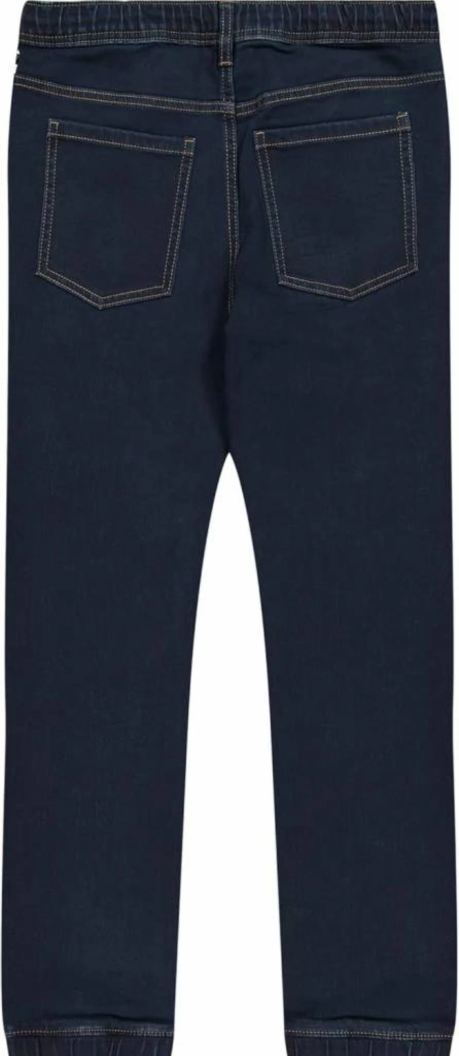 Nautica Boys' Stretch Denim Jogger Pants with 5-Pocket Design & Adjustable Drawstring Waist