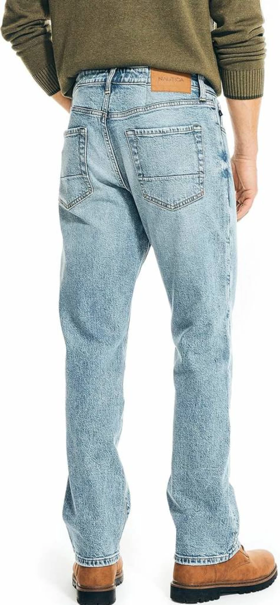 Nautica Men's Big & Tall Relaxed Fit Jeans for Comfort and Style