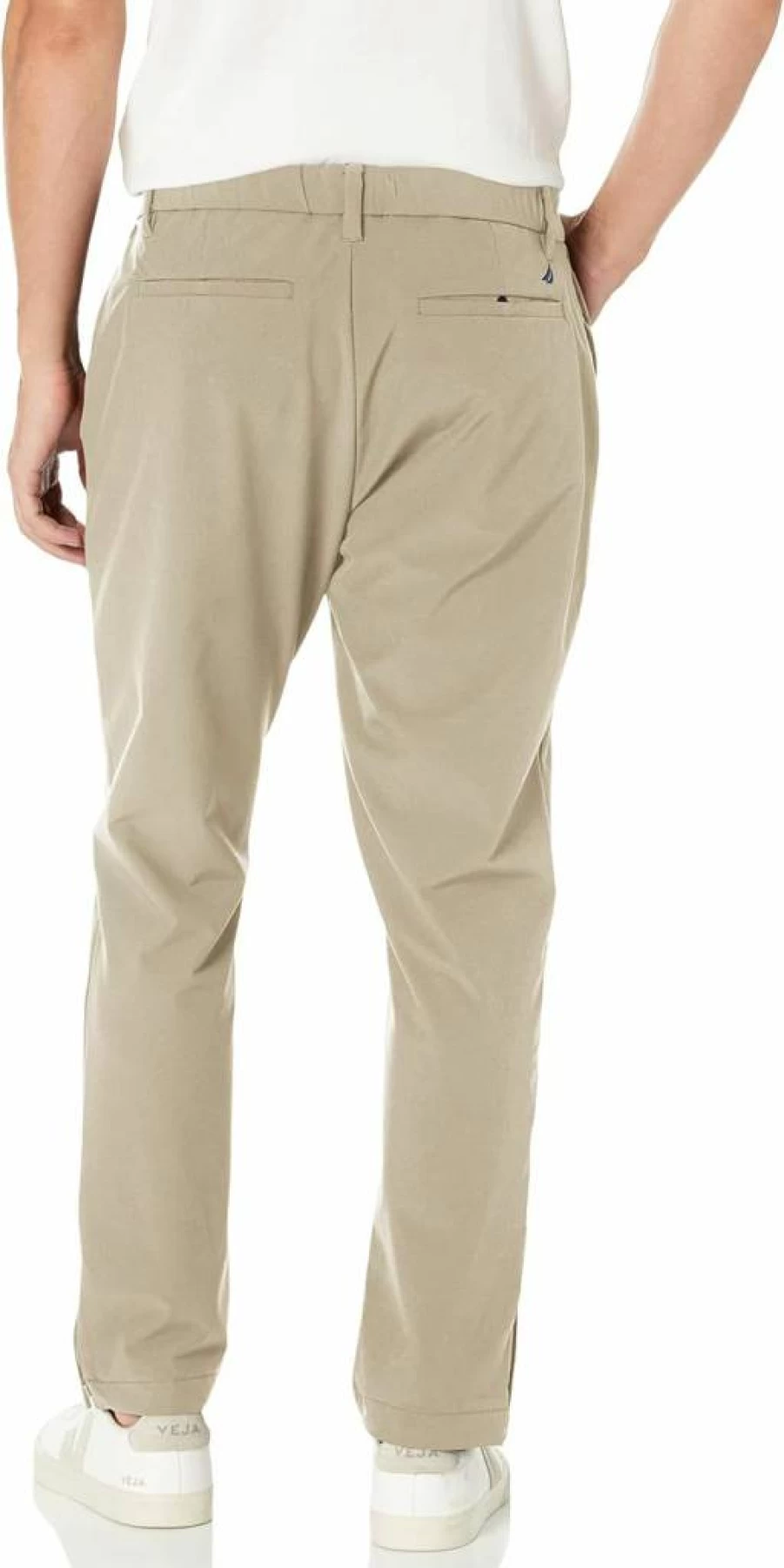 Nautica Men's Navtech Slim Fit Chino Pants for Comfort and Style