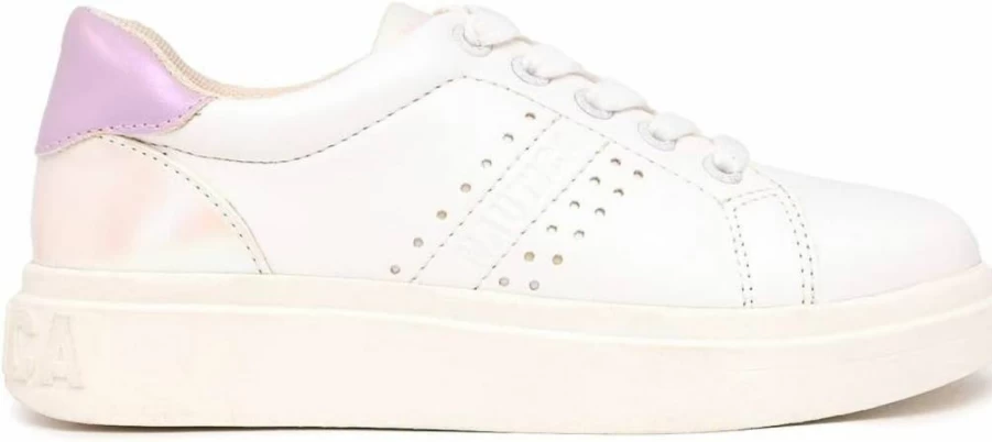 Nautica Kids' Lace-Up Sneakers for Toddlers, Little & Big Girls - Low-Top Casual Tennis Shoes with Regular Sole