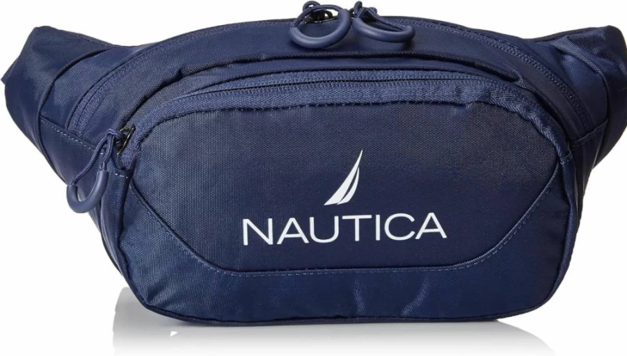 Nautica Waist Bag for Men & Women - Stylish & Durable Fanny Pack for Travel, Hiking, and Everyday Use