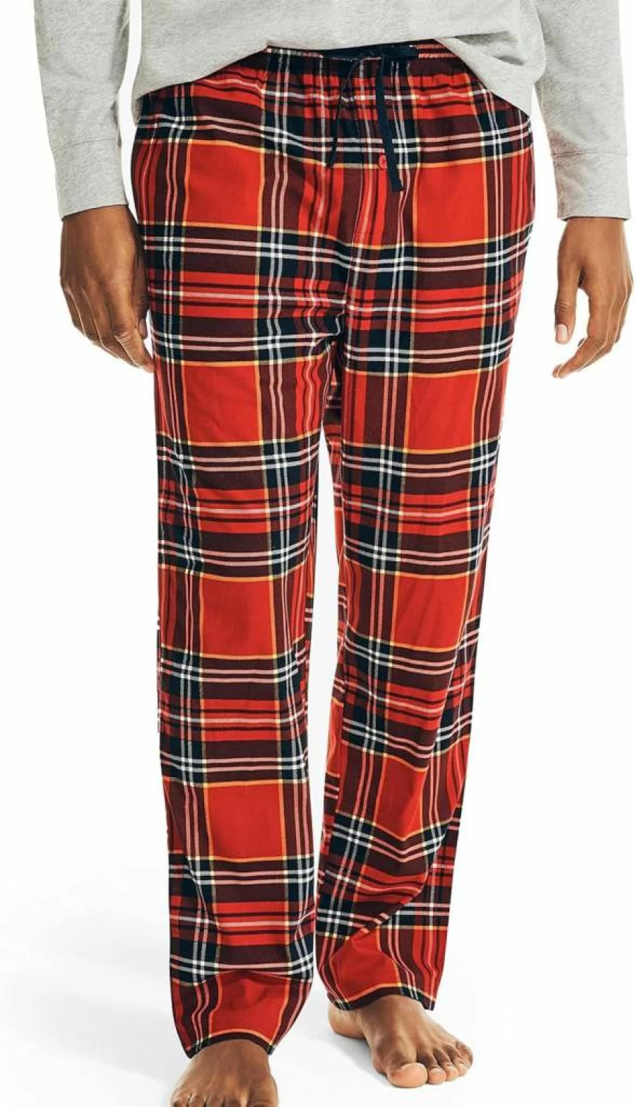 Nautica Men's Eco-Friendly Sleep Pants - Sustainable Comfort Lounge Wear