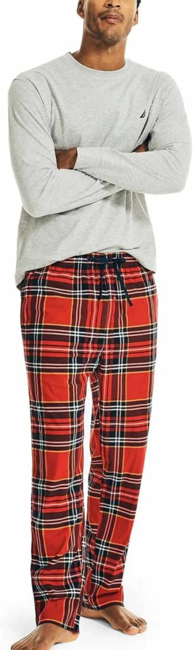 Nautica Men's Eco-Friendly Sleep Pants - Sustainable Comfort Lounge Wear
