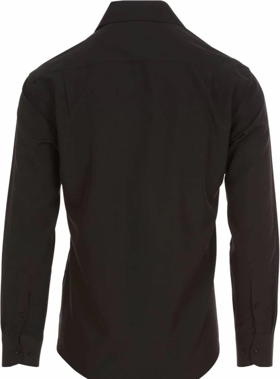 Nautica Men's Slim Fit Long Sleeve Dress Shirt - Wrinkle Free, 4-Way Stretch, Button Down Formal Business Shirt