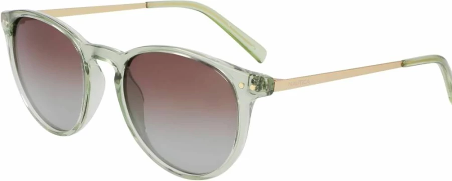 Nautica N900SP Classic Round Polarized Sunglasses for Men & Women – UV Protection, Stylish Retro Design