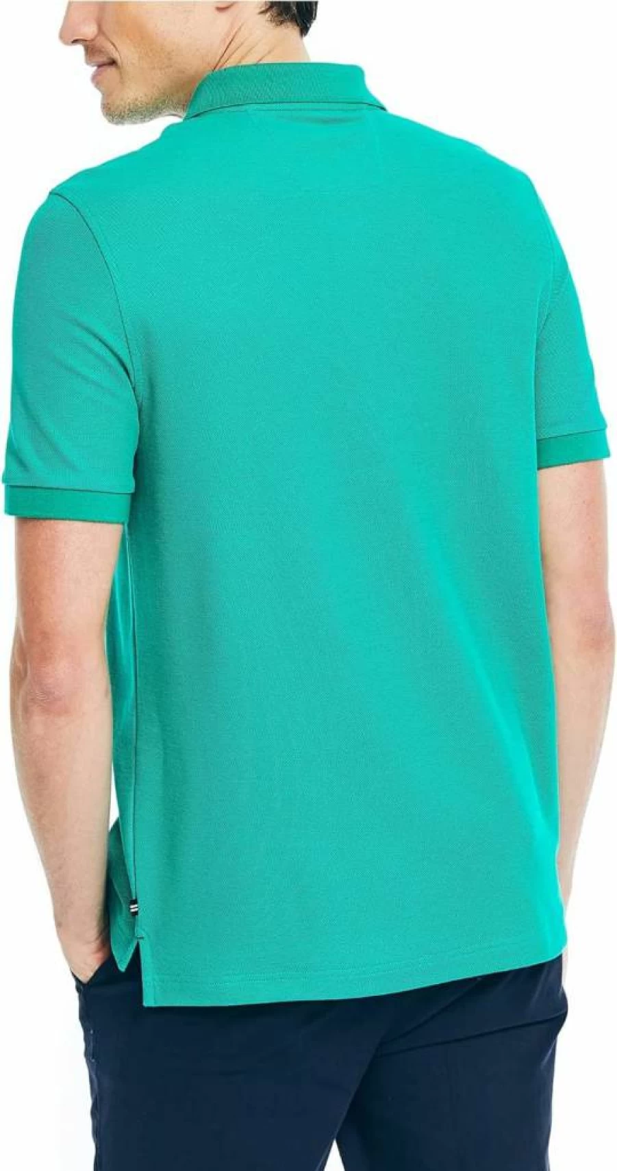 Nautica Men's Sustainable Classic Fit Deck Polo Shirt – Eco-Friendly Casual Style