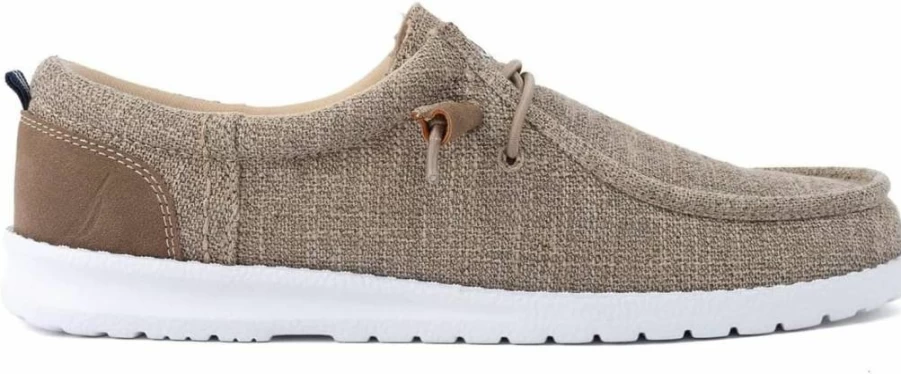 Nautica Men's Rushford Slip-On Loafers – Lightweight Casual Boat Shoes for Men, Comfortable Stretch Sneakers