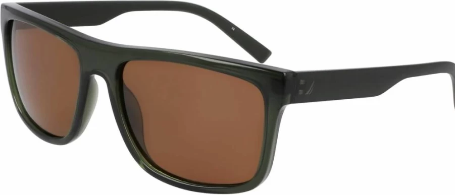 Nautica Men's N902SP Classic Rectangular Polarized Sunglasses for UV Protection
