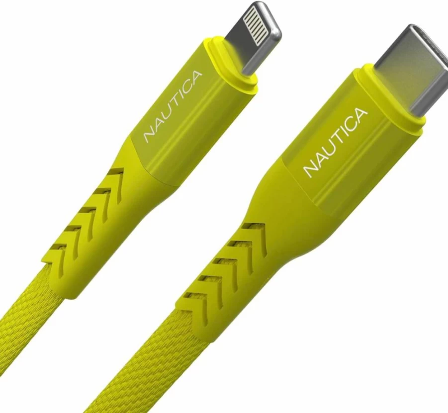 Nautica MFI Certified USB C to Lightning Cable 4Ft Fast Charging Cord for iPhone 13 12 11 X XS XR iPad AirPods