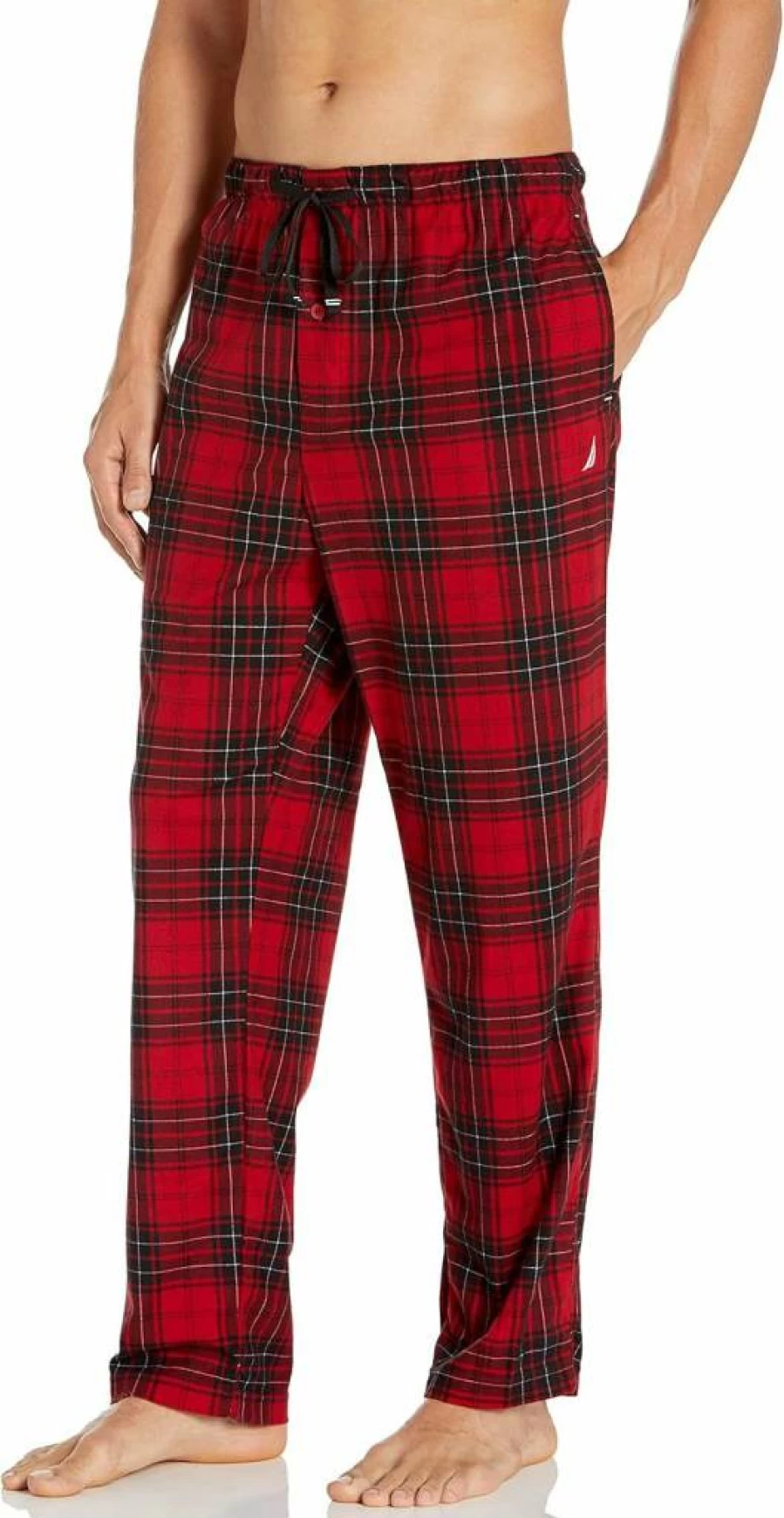 Nautica Men's Soft Fleece Lounge Pants for Comfortable Sleep and Relaxation