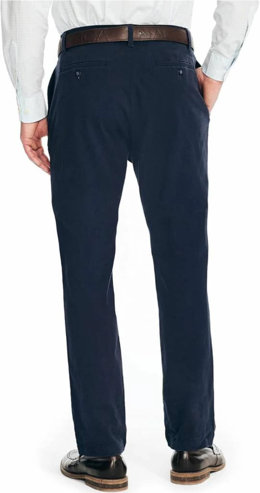 Nautica Men's Classic Fit Deck Pants - Comfortable Casual Chino Trousers for Everyday Wear