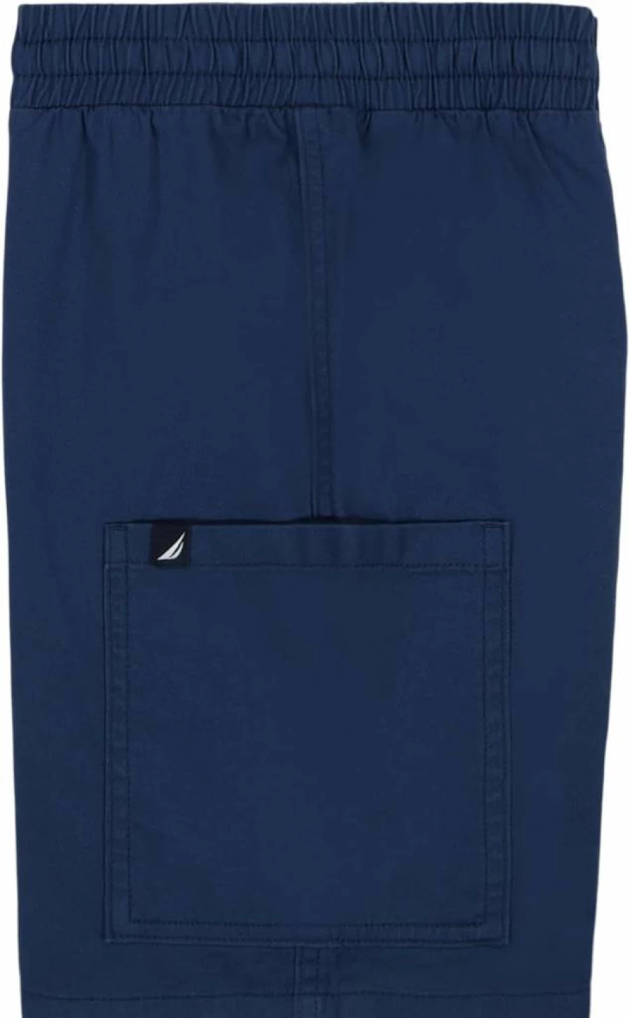 Nautica Boys' Adjustable Waist Cargo Shorts with Drawstring for Comfort and Style