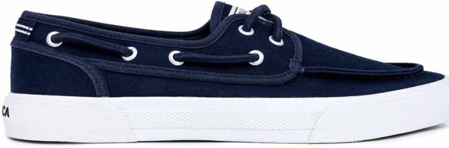 Nautica Men's Casual Boat Shoes - Comfortable Moc-Toe Loafers with Cushioned Insole for Men | Deck Sneakers for Everyday Wear