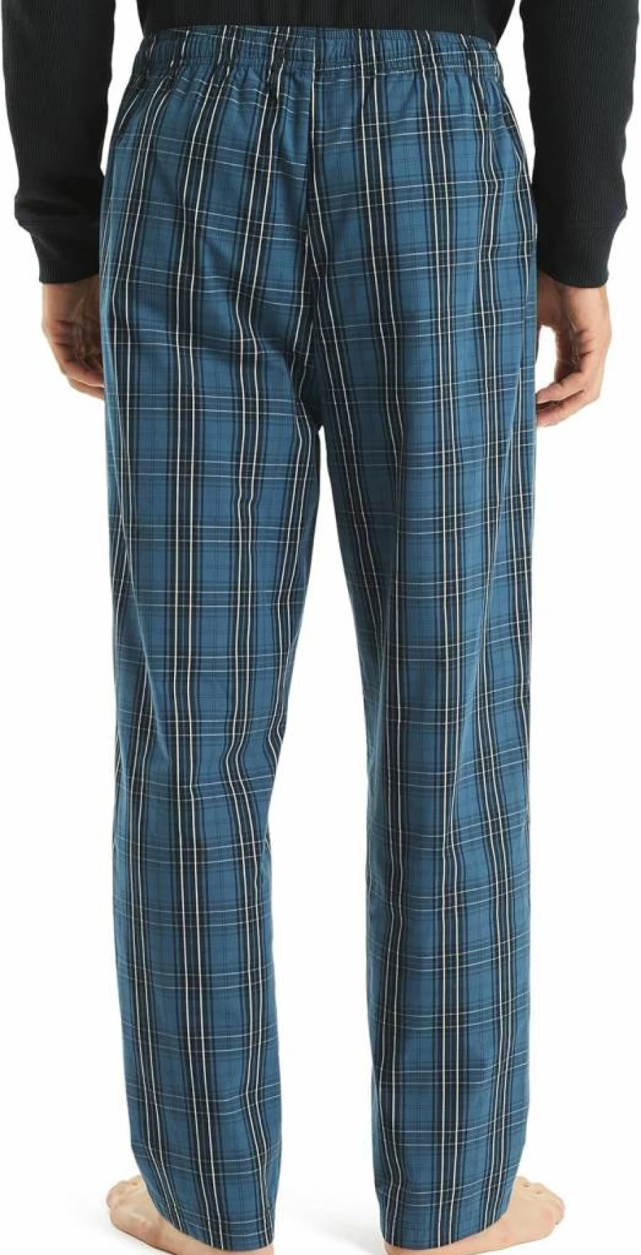 Nautica Men's Plaid Poplin Sleep Pants - Sustainable Comfort Lounge Wear