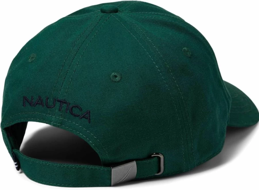 Nautica Men's J-Class Baseball Cap – Classic Adjustable Cotton Hat for Men