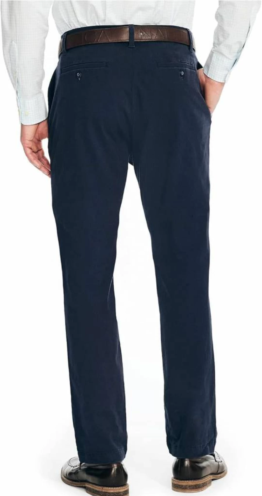 Nautica Men's Classic Fit Deck Pants - Comfortable Casual Chino Trousers for Everyday Wear
