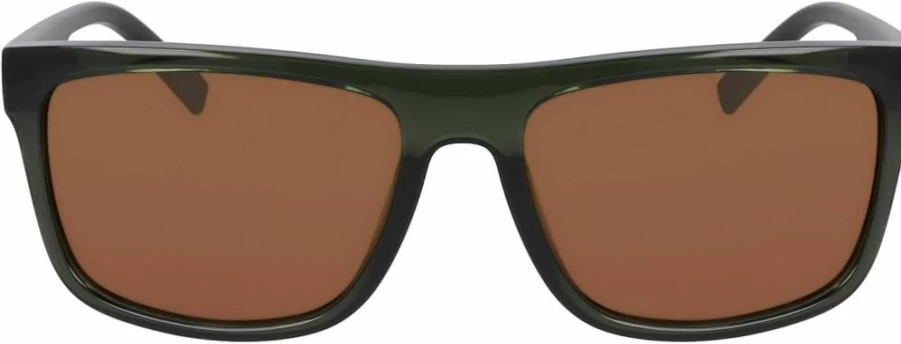 Nautica Men's N902SP Rectangular Polarized Sunglasses for UV Protection Classic Style