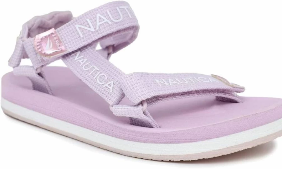 Nautica Kids' Athletic Sandals for Boys & Girls - Breathable Beach Water Shoes for Toddler, Little & Big Kids | Open-Toe Sports Design