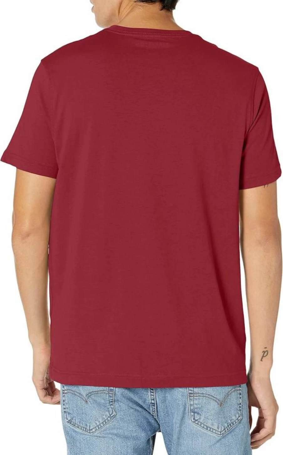 Nautica Men's Classic Solid Color Short Sleeve Crew Neck Cotton T-Shirt for Casual Wear
