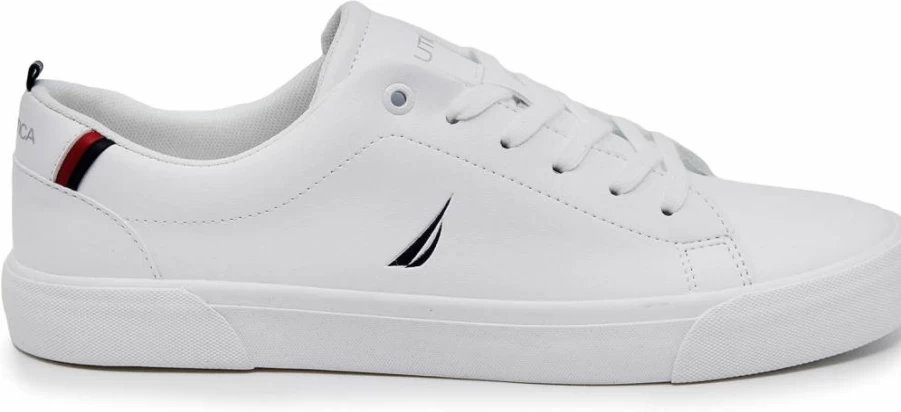 Nautica Boys' Casual Lace-Up Sneakers for Kids - Low-Top Comfortable Dress Shoes for Big Kid & Little Kid Youth