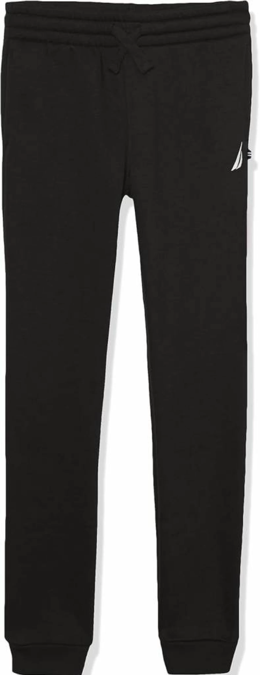Nautica Boys' Fleece Jogger Sweatpants with Drawstring Waist for Comfort and Style