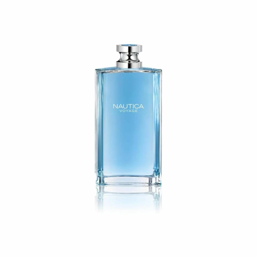 Nautica Voyage Men's Body Spray - 6 oz Fresh Apple, Cedarwood & Mimosa Scent - Long Lasting Daily Fragrance Deodorant