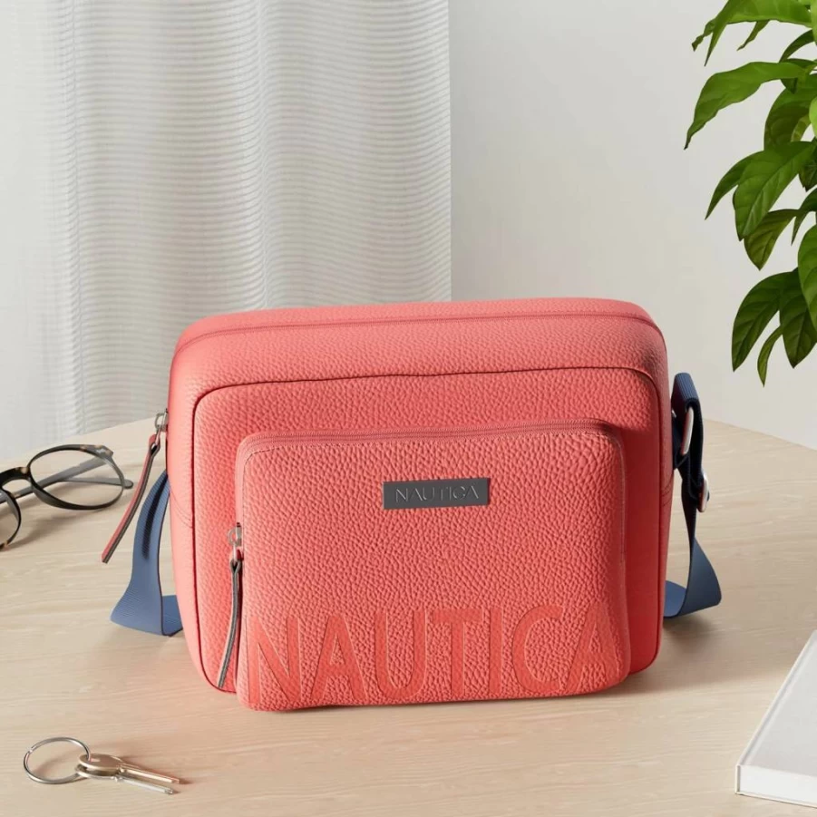 Nautica Women's Adjustable Crossbody Bag - Stylish Out and About Purse for Everyday Use