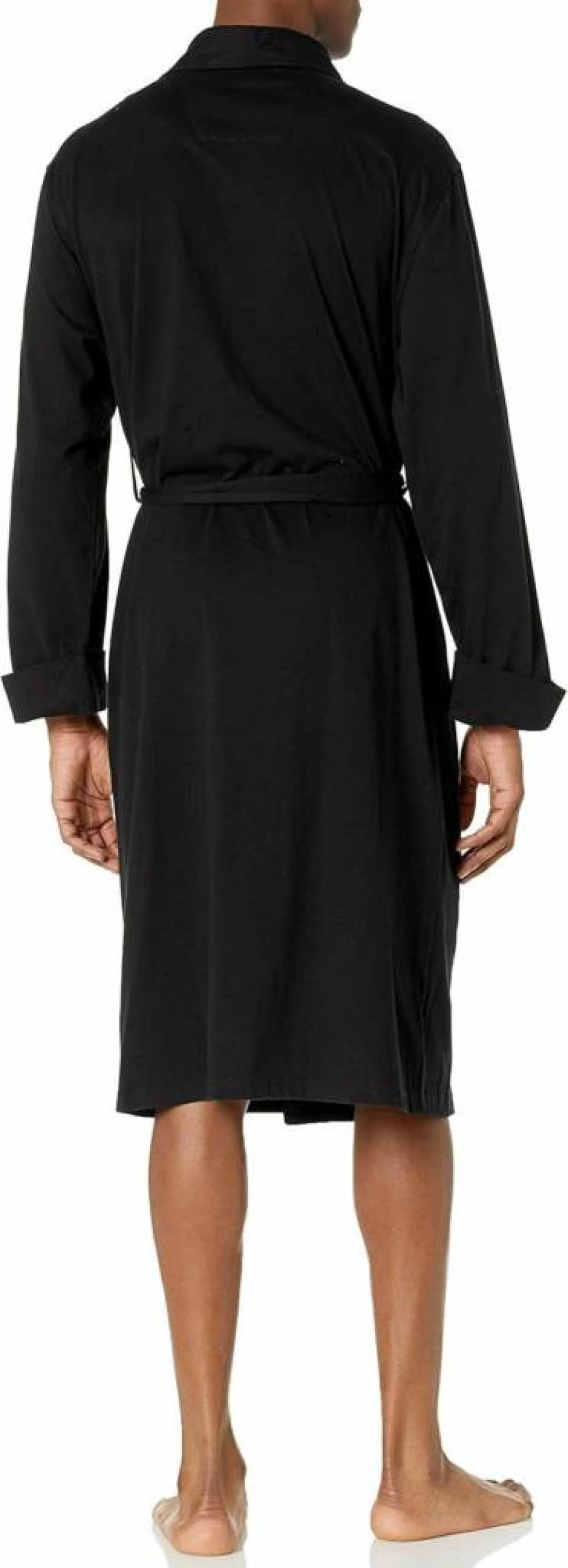 Nautica Men's Soft Knit Robe - Comfortable Lounge Wear for Relaxation
