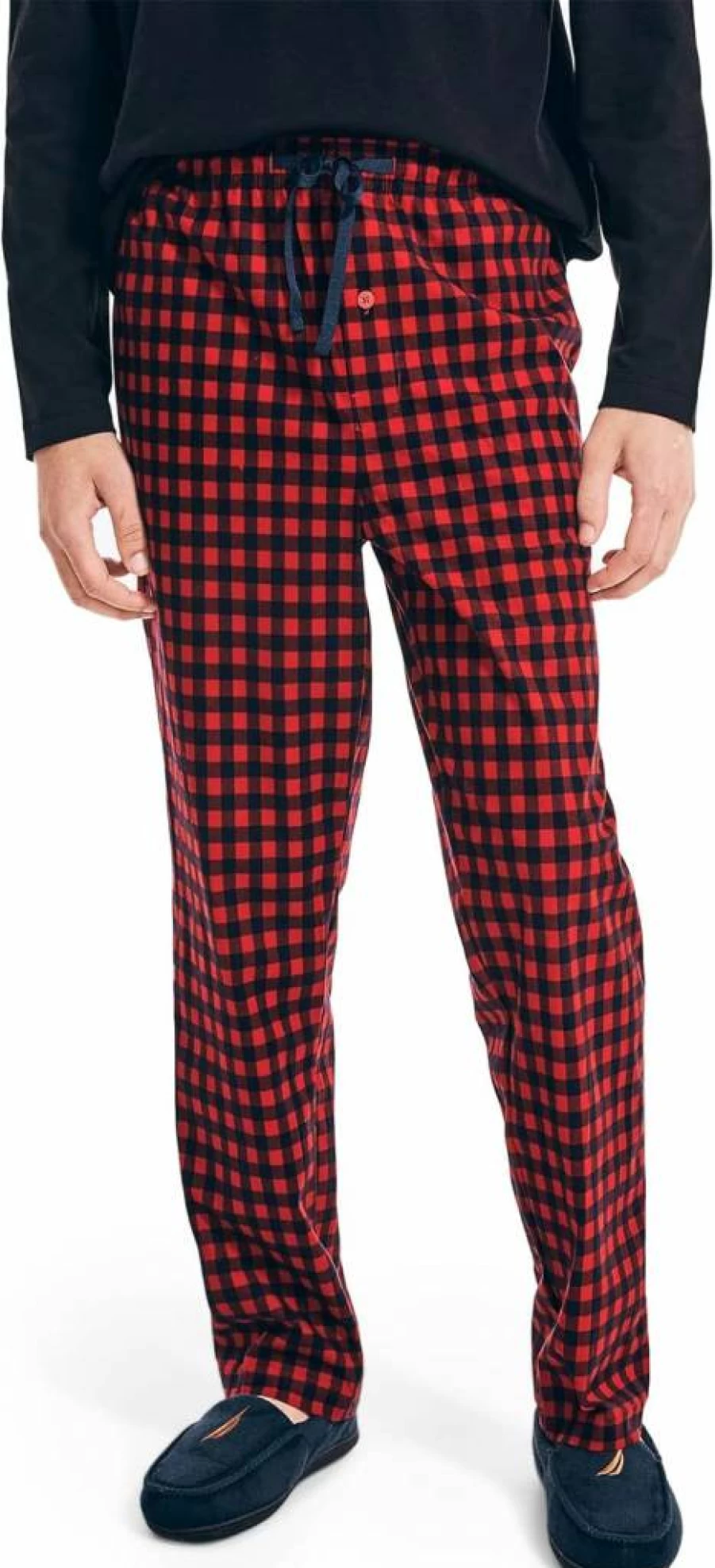 Nautica Men's Eco-Friendly Sleep Pants - Sustainable Comfort Lounge Wear