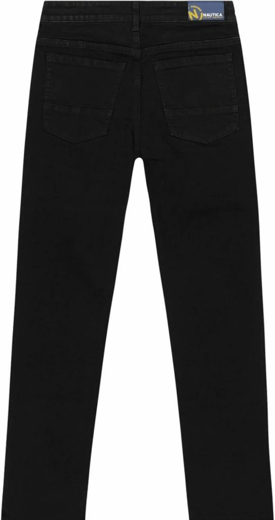 Nautica Boys' Straight Leg Denim Jeans - Classic Fit, 5-Pocket Design, Zipper & Button Closure