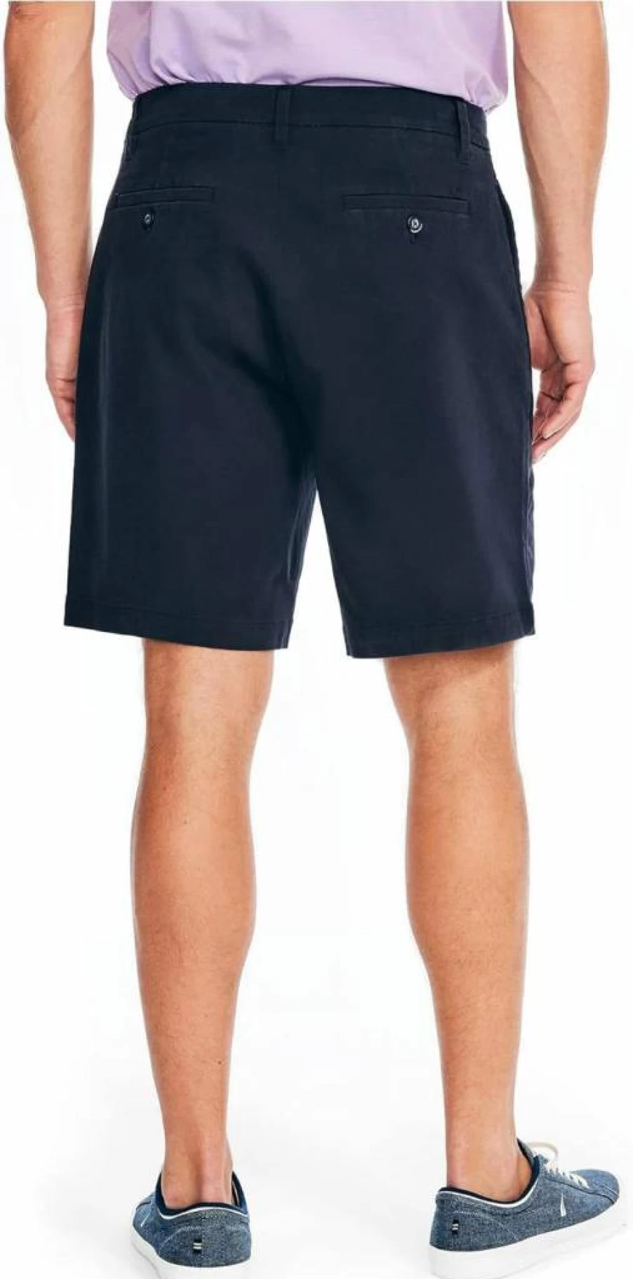 Nautica Men's 8.5" Pleated Shorts - Classic Fit Casual Summer Shorts for Men