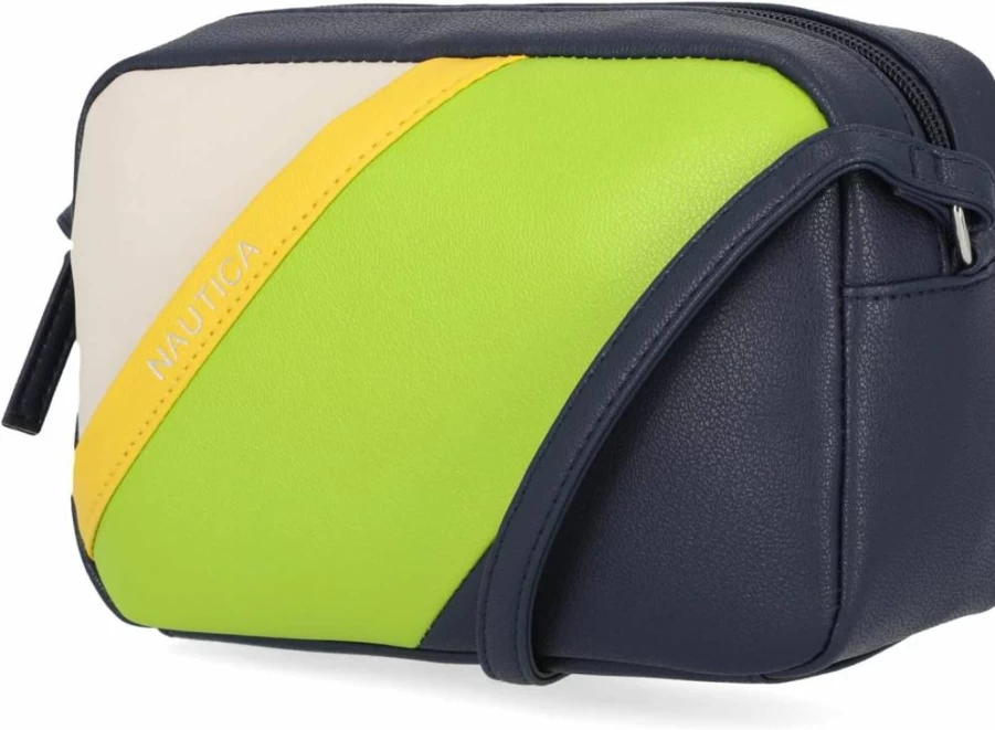 Nautica Adjustable Crossbody Bag with Candid Camera Design for Stylish Everyday Use