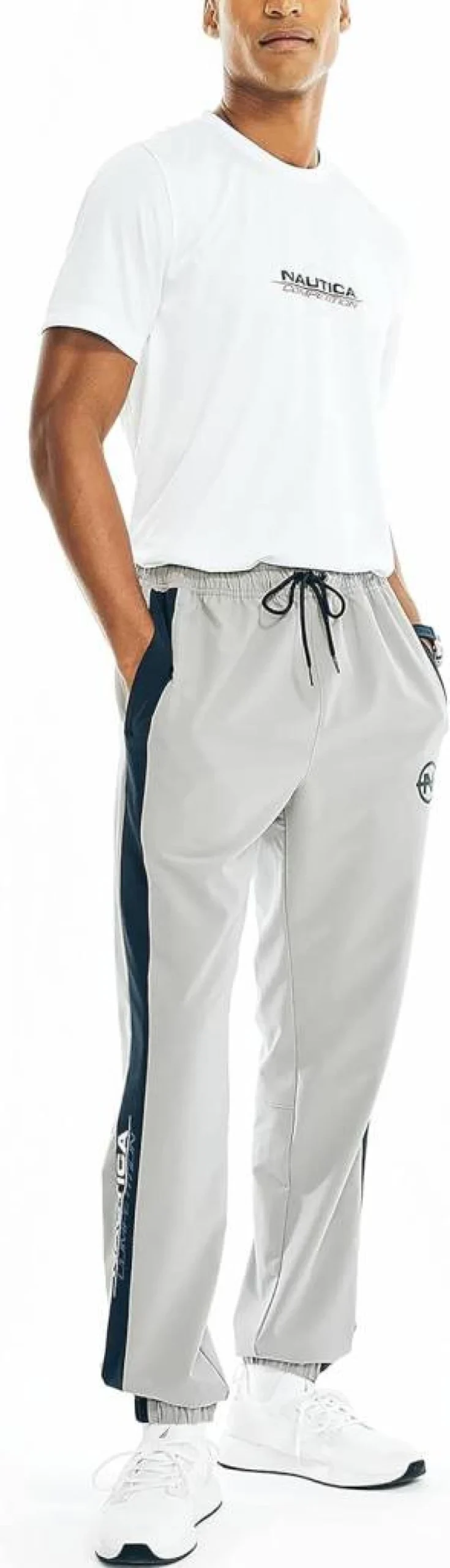 Nautica Men's Performance Jogger Pants - Sustainable Activewear for Running & Training