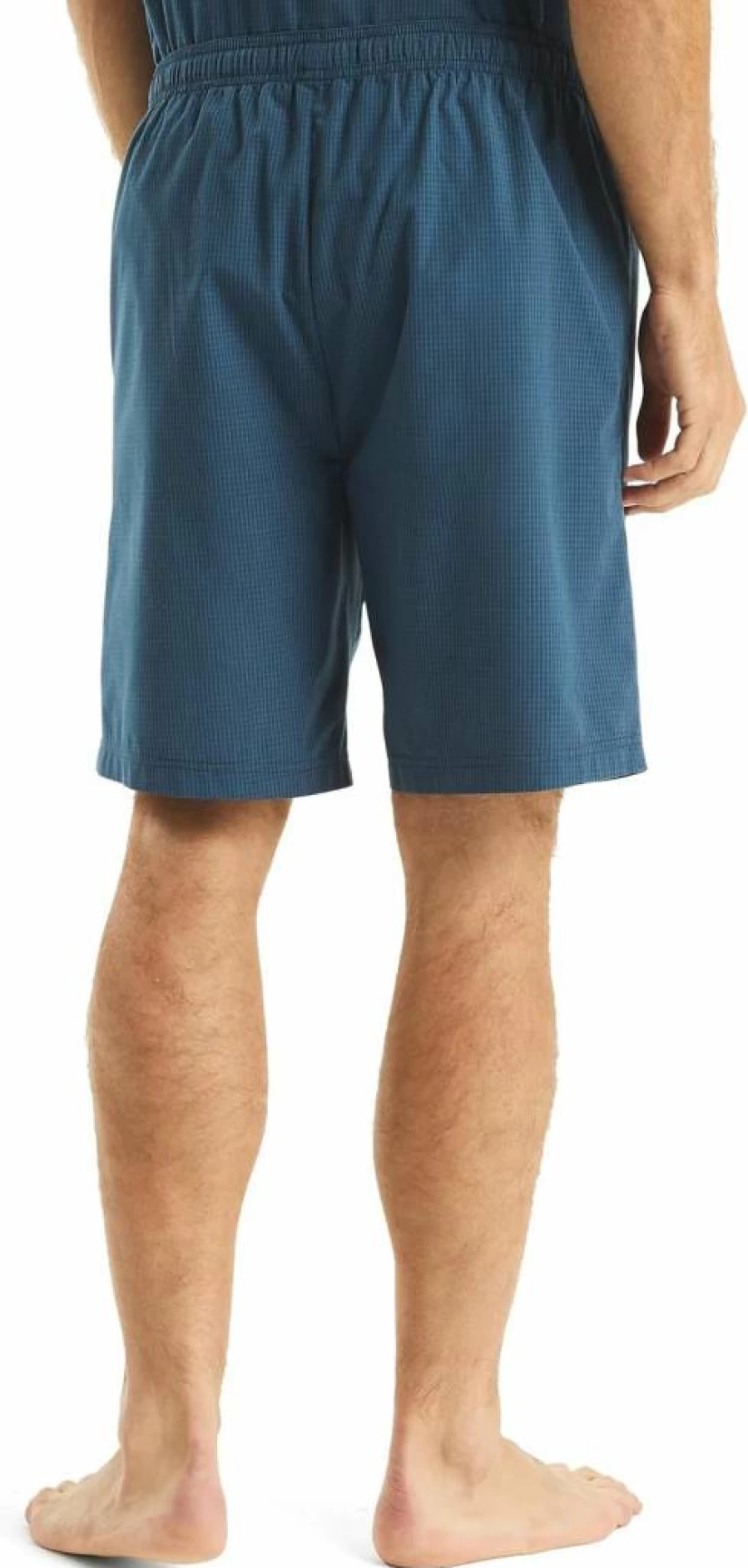 Nautica Men's Eco-Friendly Poplin Sleep Shorts - Sustainable Comfort for Nightwear