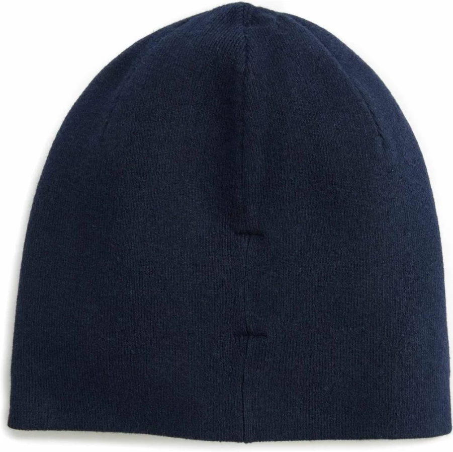 Nautica Men's Sustainable Logo Beanie - Soft Knit Winter Hat for Men - Competition Collection