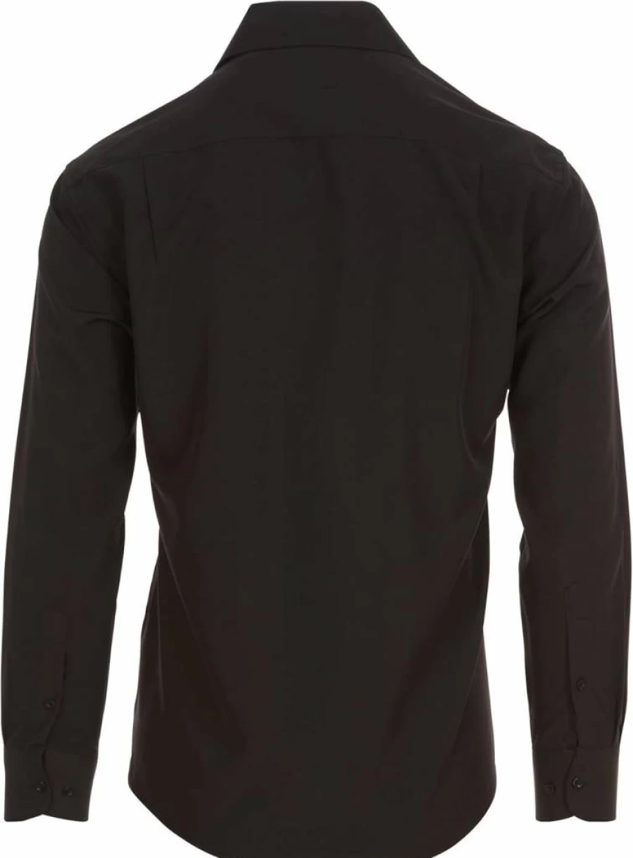 Nautica Men's Slim Fit Long Sleeve Dress Shirt - Wrinkle Free, 4-Way Stretch, Button Down Formal Business Shirt