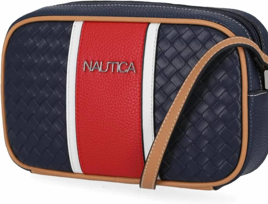 Nautica Candid Camera Bag Adjustable Crossbody Strap for Men and Women