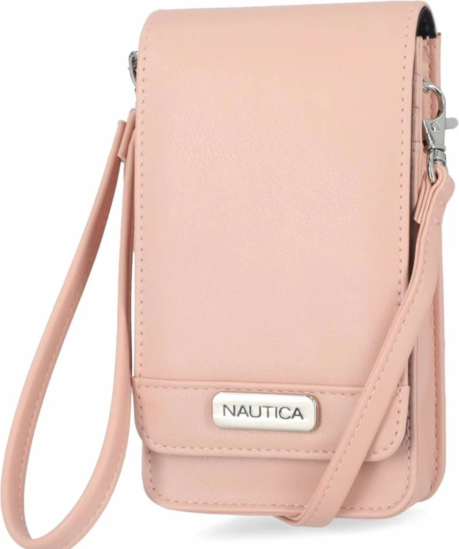 Nautica Crossbody Phone Wallet for Men & Women - Stylish RFID Blocking Sling Bag with Adjustable Strap