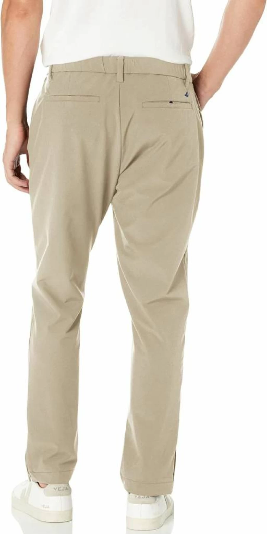 Nautica Men's Navtech Slim Fit Chino Pants for Comfort and Style