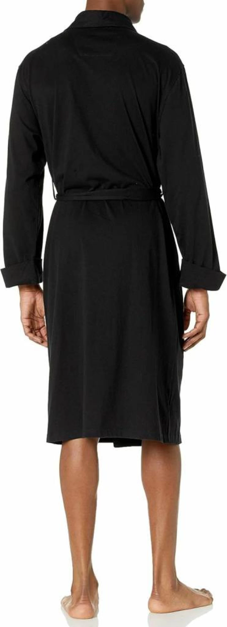 Nautica Men's Soft Knit Robe - Comfortable Lounge Wear for Relaxation