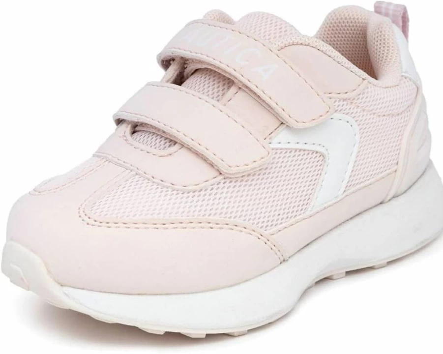 Nautica Kids' Double Strap Sneakers for Toddlers & Little Kids – Durable, Comfortable Casual Athletic Shoes for Boys & Girls