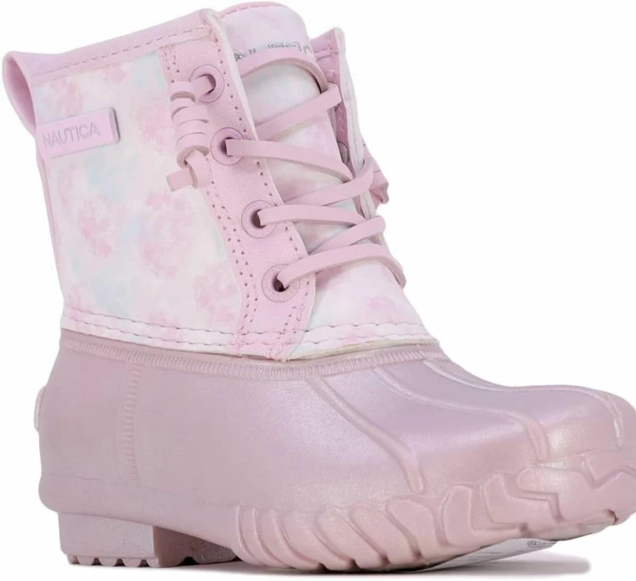 Nautica Kids Waterproof Winter Boots for Boys & Girls – Insulated Duck Boots for Rain & Snow (Toddler, Little & Big Kid Sizes)