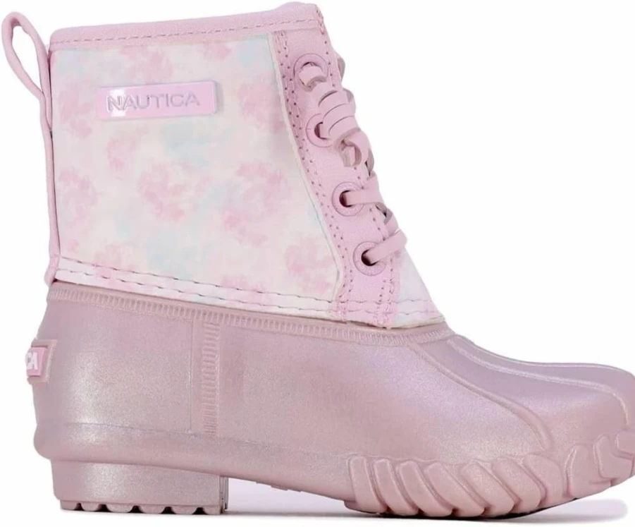 Nautica Kids Waterproof Winter Boots for Boys & Girls – Insulated Duck Boots for Rain & Snow (Toddler, Little & Big Kid Sizes)